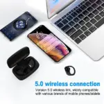 Bluetooth 5.0 TWS Wireless Earbuds with Ear Hooks and Charging Case - Image 6