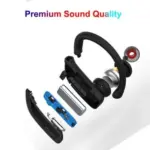 Bluetooth 5.0 TWS Wireless Earbuds with Ear Hooks and Charging Case - Image 12