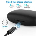 Bluetooth 5.0 TWS Wireless Earbuds with Ear Hooks and Charging Case - Image 2
