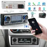 Bluetooth Vintage Style Car FM Radio MP3 Player with USB and AUX - Image 11