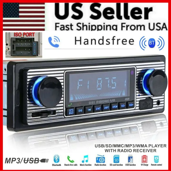 bluetooth-vintage-car-fm-radio-mp3-player-usb-classic-stereo-audio-receiver-aux-6.webp Bluetooth Vintage Style Car FM Radio MP3 Player with USB and AUX - Image 1