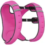 Soozier Body Weighted Vest with Pocket, Soft Skin-Friendly Weighted Workout Vest, Adjustable Weighted Running Equipment, 17.6 lbs., Pink