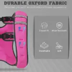 Soozier Body Weighted Vest with Pocket, Soft Skin-Friendly Weighted Workout Vest, Adjustable Weighted Running Equipment, 17.6 lbs., Pink - Image 4