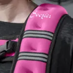 Soozier Body Weighted Vest with Pocket, Soft Skin-Friendly Weighted Workout Vest, Adjustable Weighted Running Equipment, 17.6 lbs., Pink - Image 9