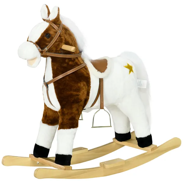 brown-rocking-horse-with-sound-and-saddle-engaging-toy-for-toddlers-3-8-years-old-ideal-gift.webp Brown Rocking Horse with Sound and Saddle, Engaging Toy for Toddlers 3-8 Years Old - Image 1