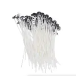 100 Pack 6 Inch Pre Tabbed Cotton Candle Wicks for Candle Making - Image 16