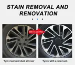 Soft Microfiber Wheel and Tire Cleaning Brush for Car Detailing - Image 9
