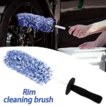 Soft Microfiber Wheel and Tire Cleaning Brush for Car Detailing - Image 10