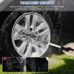 Soft Microfiber Wheel and Tire Cleaning Brush for Car Detailing - Image 4