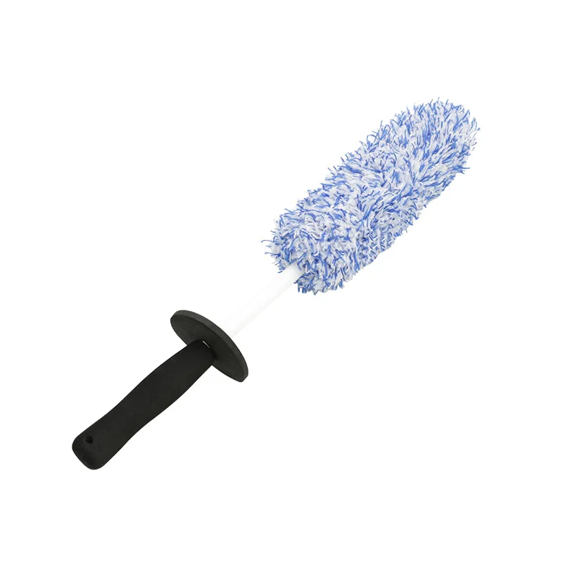 Soft Microfiber Wheel and Tire Cleaning Brush for Car Detailing