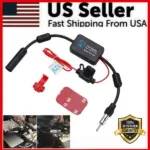 Car FM AM Radio Antenna Signal Booster Amplifier