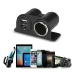 12V Car Cigarette Lighter Socket Splitter with Dual USB 5V 3.1A Charger - Image 6