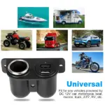 12V Car Cigarette Lighter Socket Splitter with Dual USB 5V 3.1A Charger - Image 12