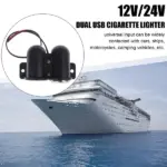 12V Car Cigarette Lighter Socket Splitter with Dual USB 5V 3.1A Charger - Image 13