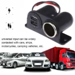 12V Car Cigarette Lighter Socket Splitter with Dual USB 5V 3.1A Charger - Image 16