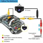 170 Degree Waterproof Rear View Backup Camera with Night Vision - Image 5