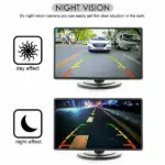 170 Degree Waterproof Rear View Backup Camera with Night Vision - Image 3