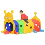 Caterpillar Tunnel, Kids Outdoor Play, Multicolor 59 Inches Long, Non-toxic PP, Toddler Toy for 3-6 Years Old - Image 11