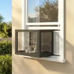 PawHut Outdoor Cat Catio Enclosure with Acrylic Panels Black and White - Image 8