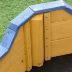Outsunny Cedar Wood Kids Sandbox, Pirate Ship Play Boat with Bench Seats and Storage - Image 11