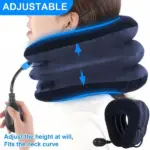 Adjustable Cervical Neck Traction Device and Support Collar - Image 9