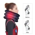 Adjustable Cervical Neck Traction Device and Support Collar - Image 2