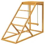 Chicken Activity Play Yellow with Chicken Perches Hen Ladder for Healthy Happy Animals Coop Toy - Image 12