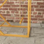 Chicken Activity Play Yellow with Chicken Perches Hen Ladder for Healthy Happy Animals Coop Toy - Image 9