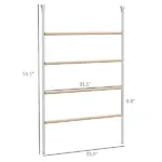 PawHut Chicken Roost Jungle Gym Roosting Bar 55 x 33.75 for Coop - Image 3