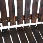 Classic Wooden High-Back Rocker, Carbonized for Garden Serenity and Relaxation, Durable Outdoor Furniture - Image 9