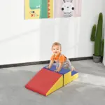 Climb and Crawl Foam Playset for Toddlers, 2 Piece, Soft Preschool Learning Toys - Image 2
