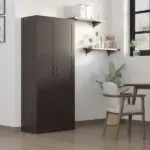 Coffee Pantry Cupboard Cabinet with Storage Shelves for Kitchen Organization - Image 2