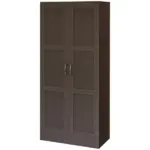 Coffee Pantry Cupboard Cabinet with Storage Shelves for Kitchen Organization