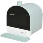 PawHut Covered Cat Litter Box, 17"x17"x18.5", Indoor with Lid, Tray, Scoop, Filter, Green - Image 11