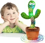 Dancing Talking Cactus Plush Toy with Recording and Music Playback - Image 11
