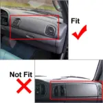 Dashboard Cover Mat Compatible with 1998-2001 Dodge Ram 1500 2500 3500 - Image 16