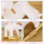 Deer Animal Rocking Horse Plush Toy, for Kids 36-72 Months with Realistic Sounds, Child Rocker - Image 7