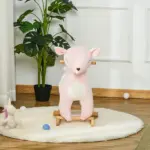Deer Animal Rocking Horse Plush Toy, for Kids 36-72 Months with Realistic Sounds, Child Rocker - Image 8