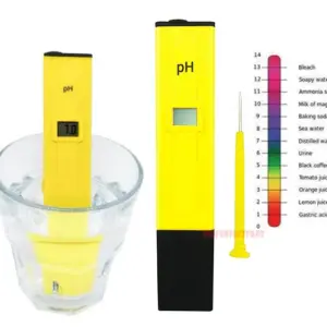 digital electric ph meter lcd tester pocket hydroponics aquarium water test pen 2