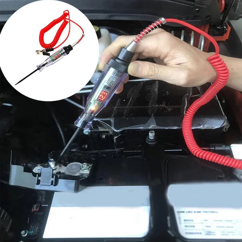 2.6-32V Digital Automotive Circuit Tester with LED Voltage Display