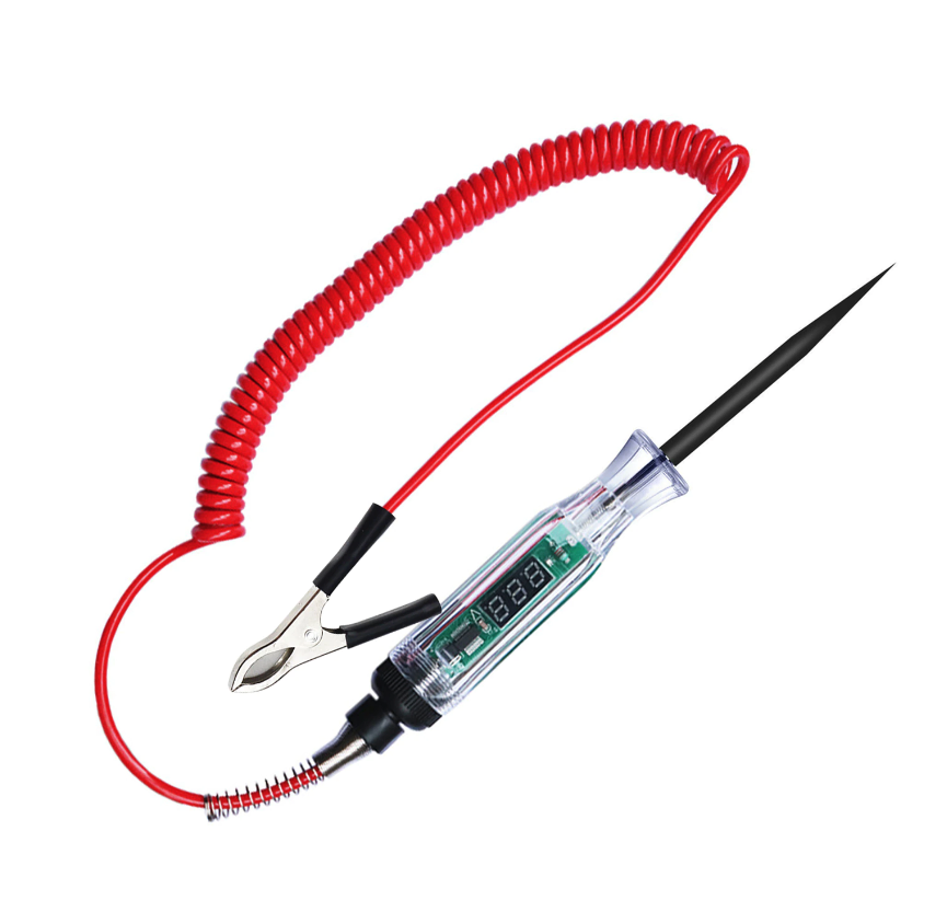 2.6-32V Digital Automotive Circuit Tester with LED Voltage Display