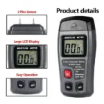 Digital Wood Moisture Meter 0-99.9 Percent for Lumber Firewood and Paper - Image 6