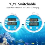 Solar Powered Floating Digital Pool Spa Thermometer with Max Min Display - Image 3