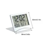 Foldable Digital Travel Alarm Clock with Temperature Display - Image 8