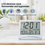 Foldable Digital Travel Alarm Clock with Temperature Display - Image 10