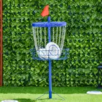 Disc Golf Catcher 24-Chain Portable Lightweight with Carry Bag Blue for Outdoor Pursuits - Image 10