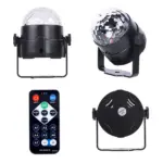 Sound Activated LED Disco Party Light with Remote and Strobe Effects - Image 6
