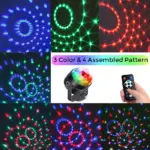 Sound Activated LED Disco Party Light with Remote and Strobe Effects - Image 9
