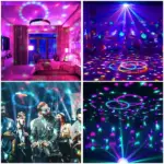 Sound Activated LED Disco Party Light with Remote and Strobe Effects - Image 12