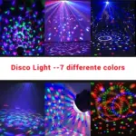 Sound Activated LED Disco Party Light with Remote and Strobe Effects - Image 16